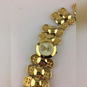 Moschino "I Love" Button Quartz Watch With Split Strap